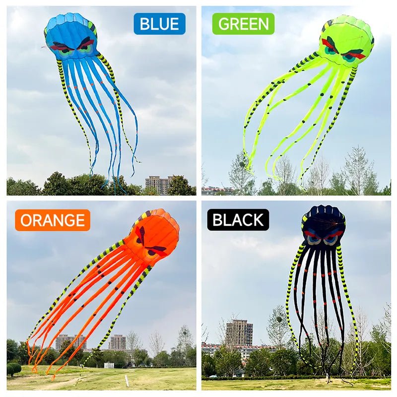 Angry Octopus Kite - Lets Go Fly Kites