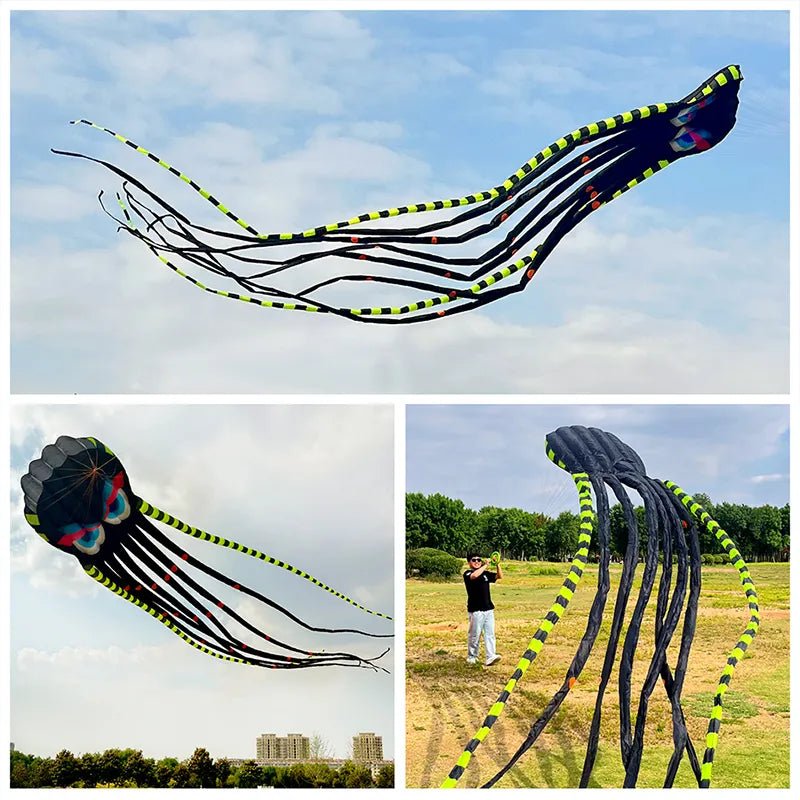 Angry Octopus Kite - Lets Go Fly Kites