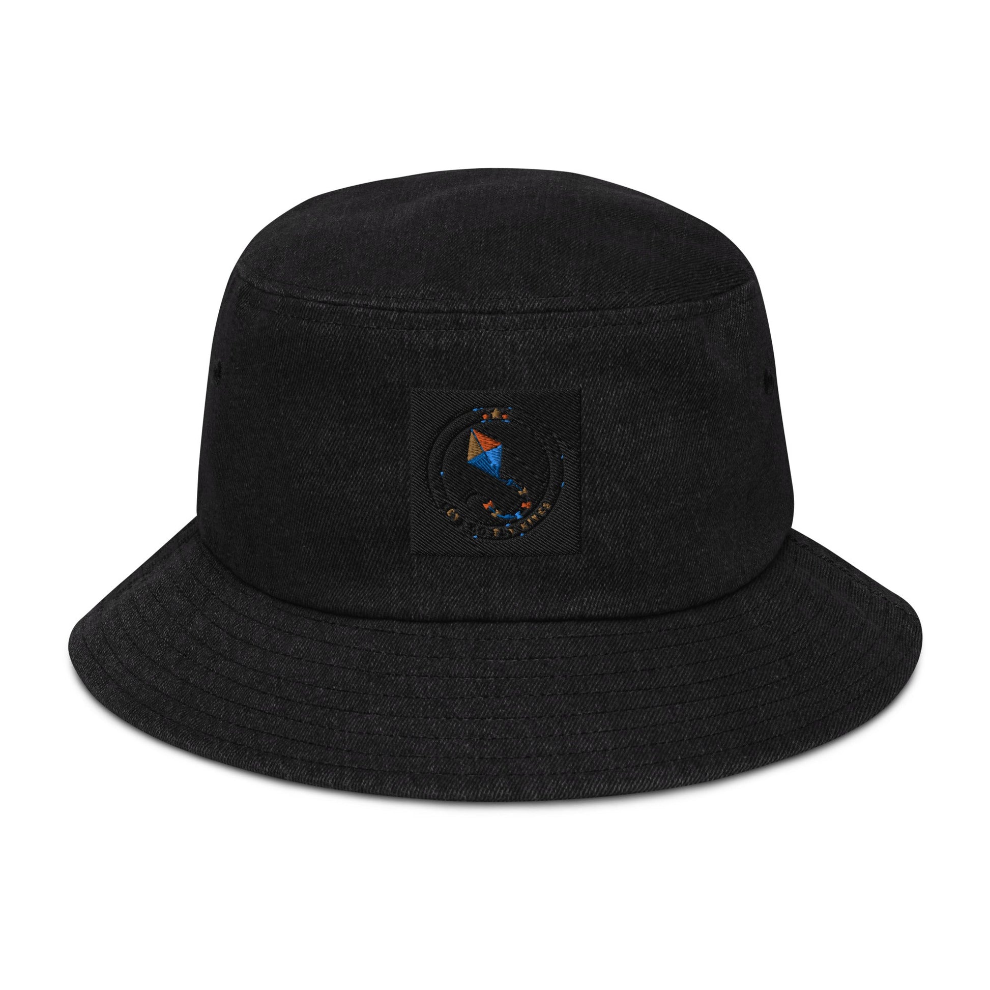 Denim bucket hat - Lets Go Fly Kites