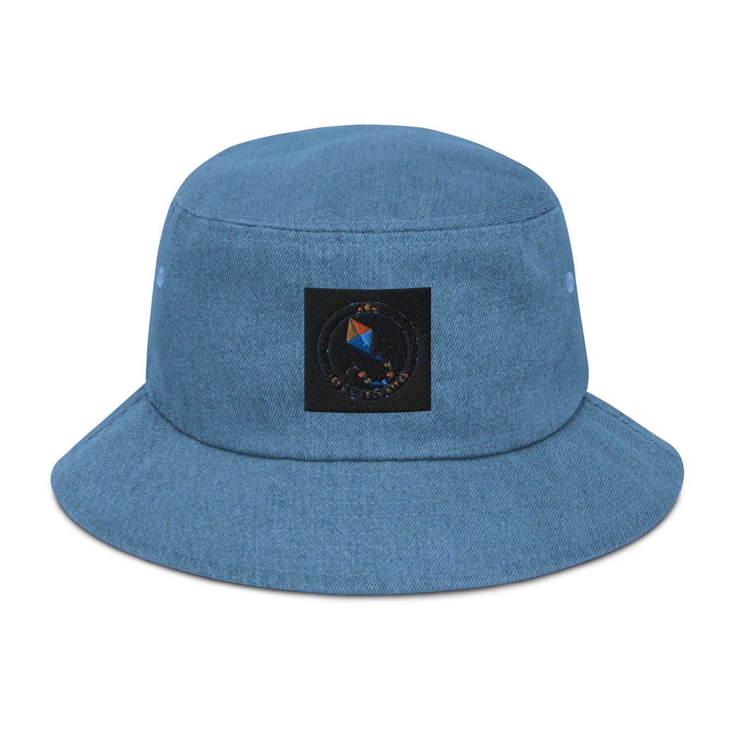 Denim bucket hat - Lets Go Fly Kites