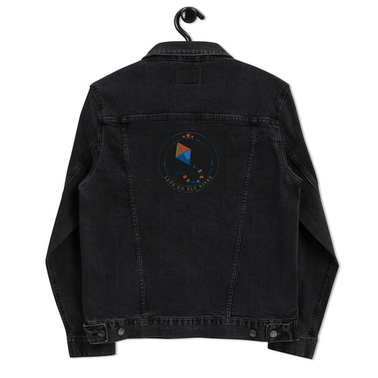 Denim jacket - Lets Go Fly Kites