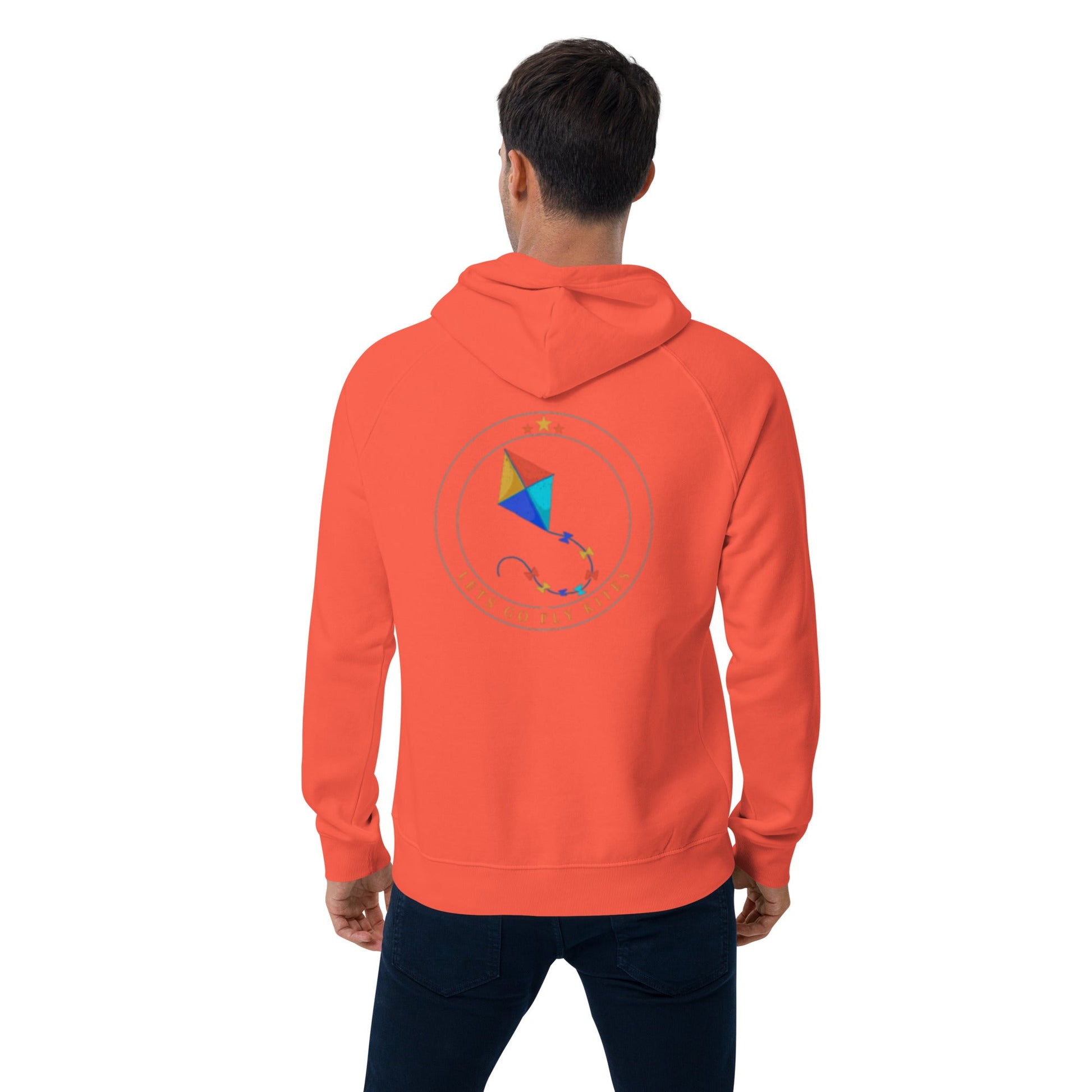 Eco raglan hoodie - Lets Go Fly Kites