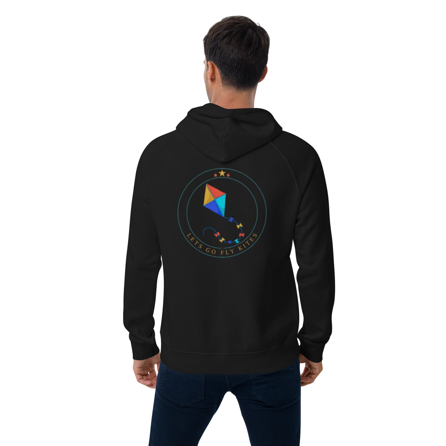 Eco raglan hoodie - Lets Go Fly Kites