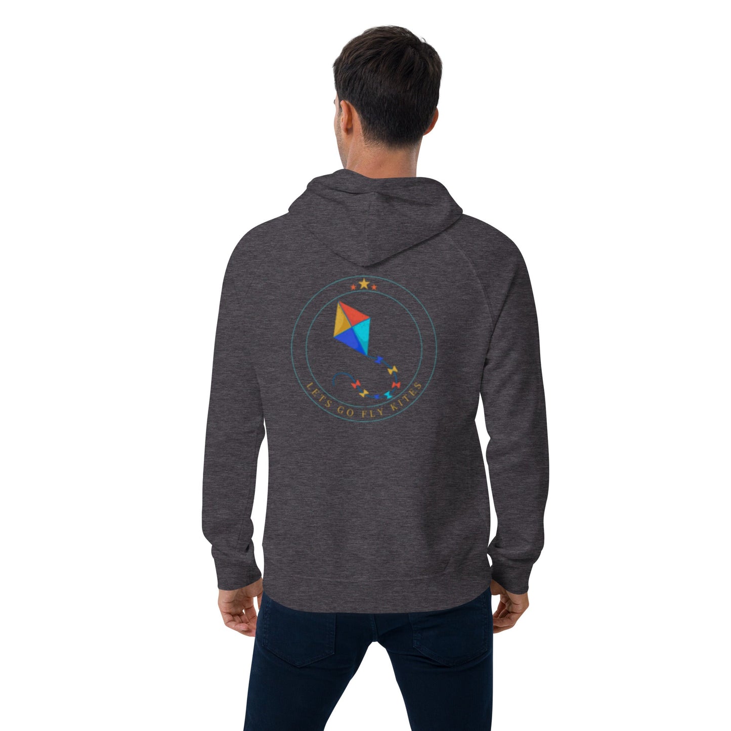 Eco raglan hoodie - Lets Go Fly Kites