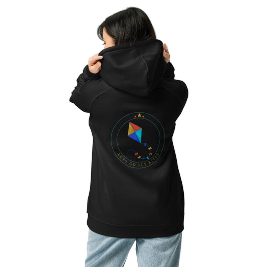 Eco raglan hoodie - Lets Go Fly Kites