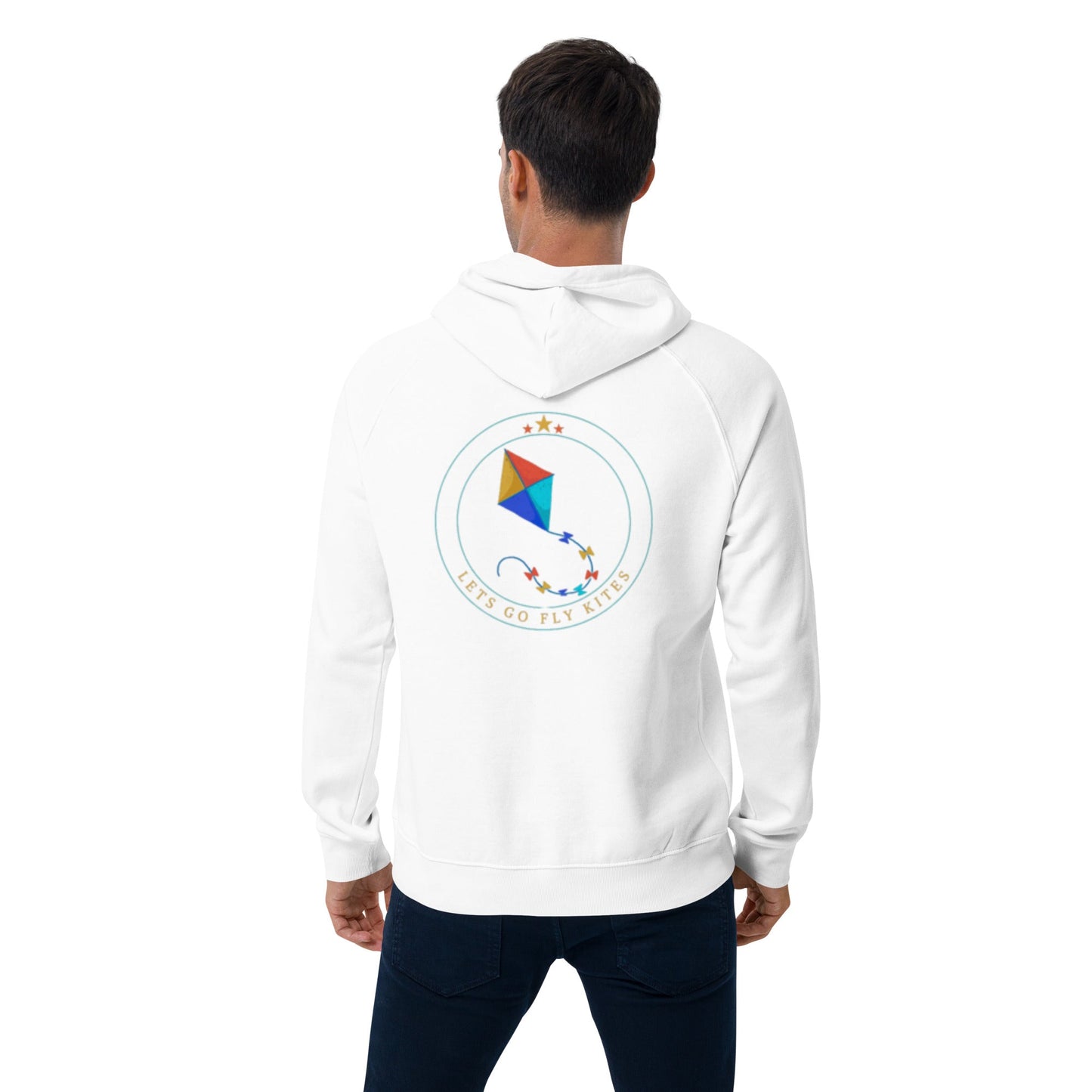 Eco raglan hoodie - Lets Go Fly Kites