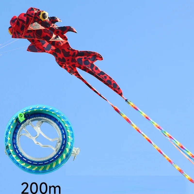 Fish Wind Kite - Ocean - Inspired Spectacle for the Skies - Lets Go Fly Kites