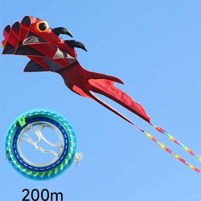 Fish Wind Kite - Ocean - Inspired Spectacle for the Skies - Lets Go Fly Kites