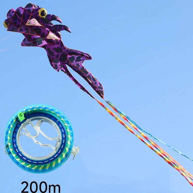 Fish Wind Kite - Ocean - Inspired Spectacle for the Skies - Lets Go Fly Kites