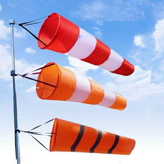 Fluorescent Reflective Windsock - Lets Go Fly Kites