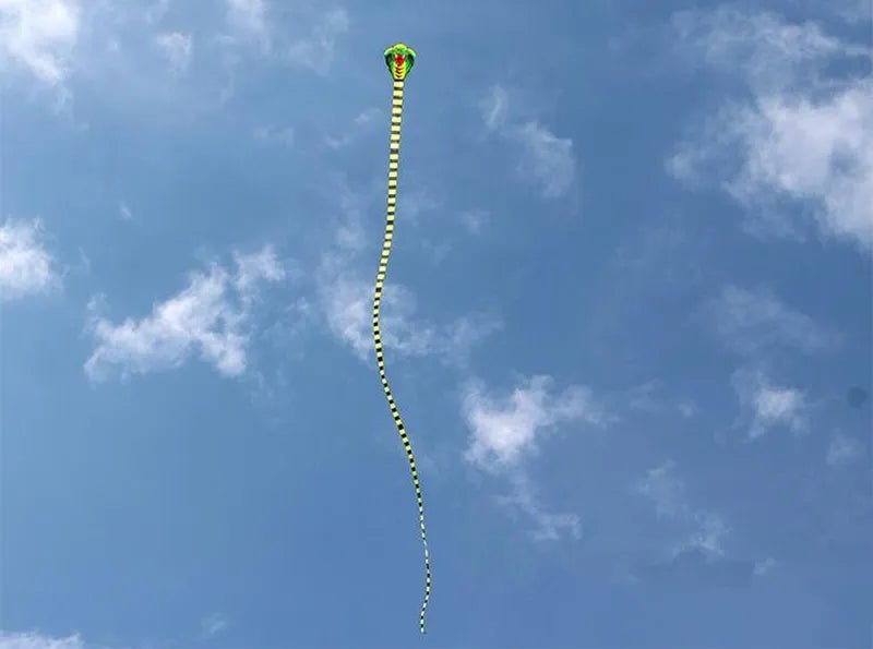 King Cobra Kite - Majestic Serpent in the Sky - Lets Go Fly Kites