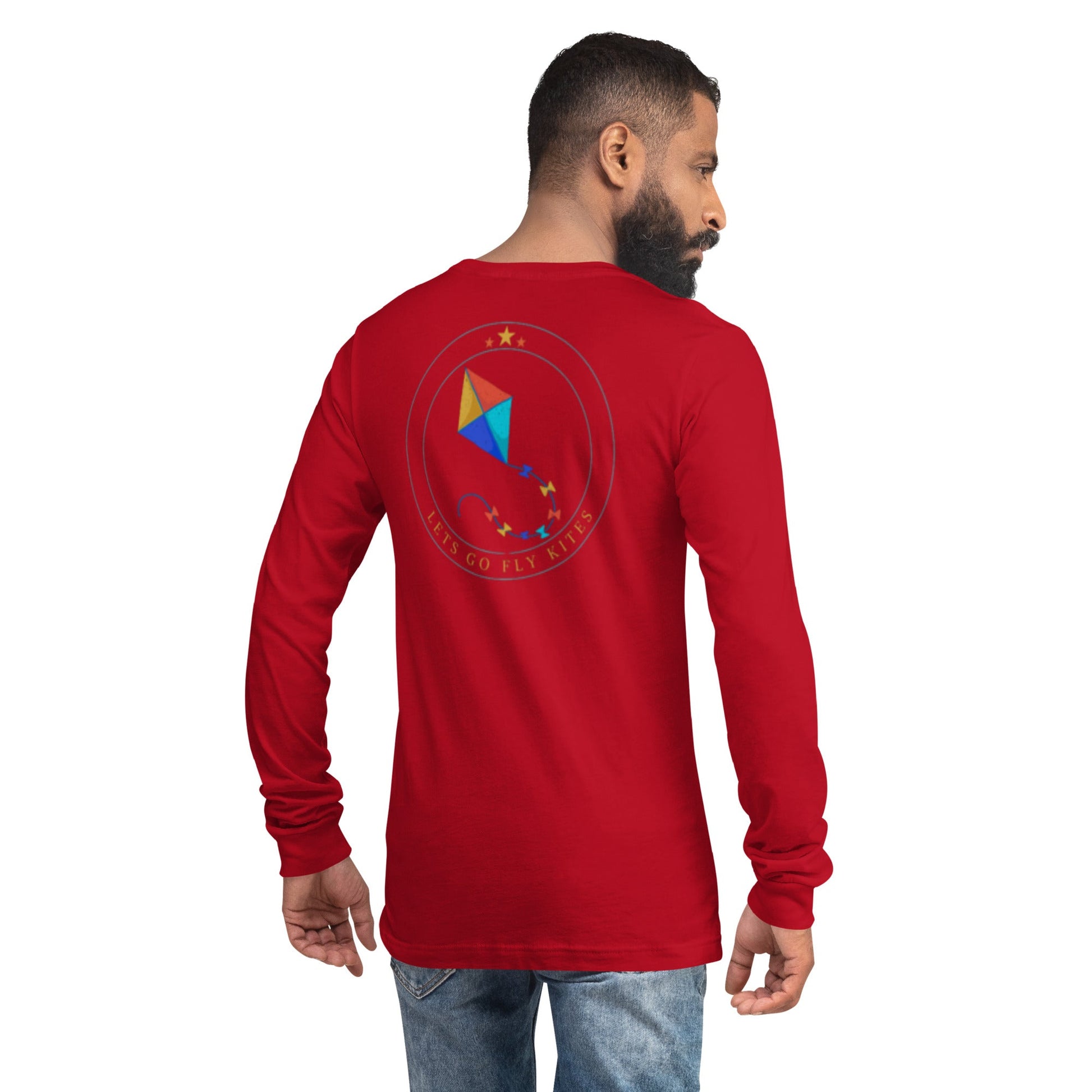 Long Sleeve Tee - Lets Go Fly Kites