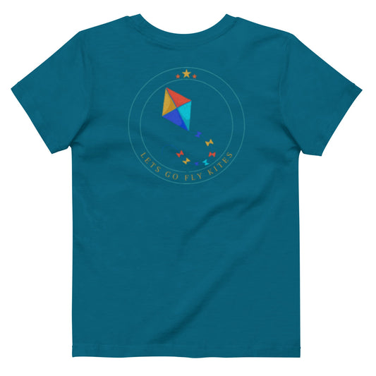 Organic cotton kids t-shirt - Lets Go Fly Kites