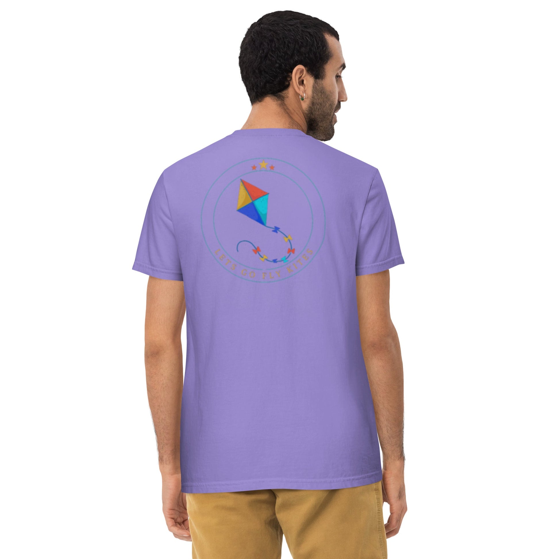 Pocket t-shirt - Lets Go Fly Kites