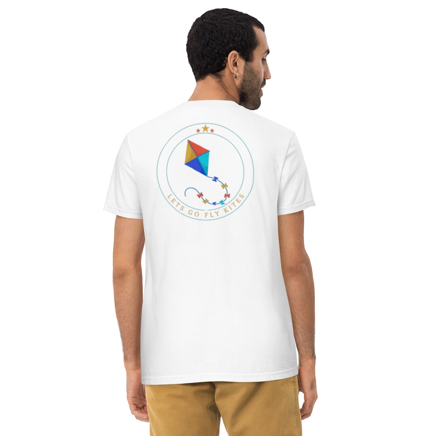 Pocket t-shirt - Lets Go Fly Kites