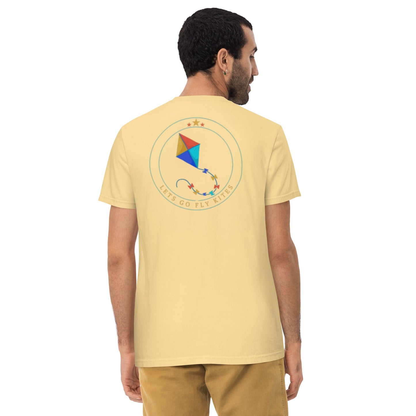 Pocket t-shirt - Lets Go Fly Kites