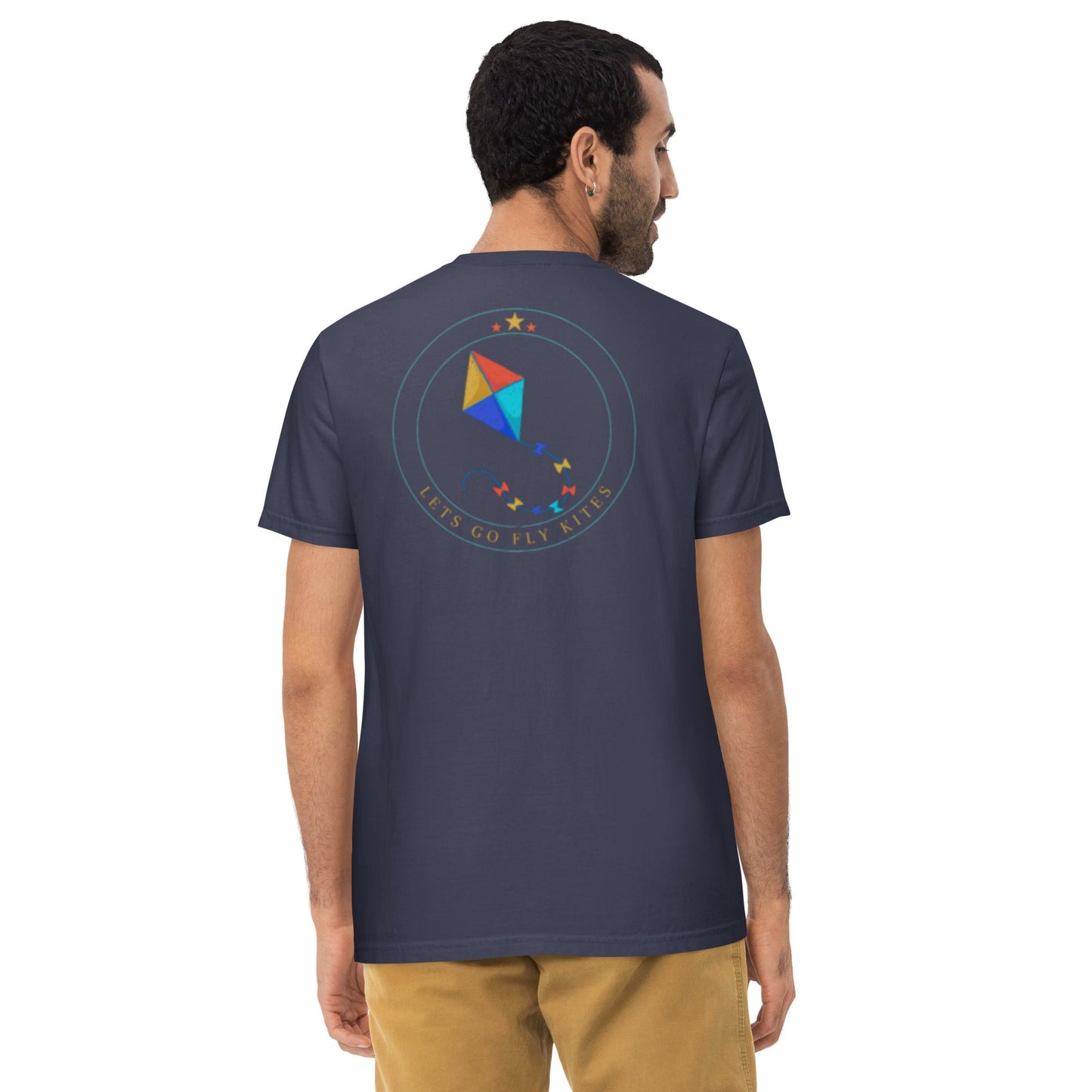 Pocket t-shirt - Lets Go Fly Kites