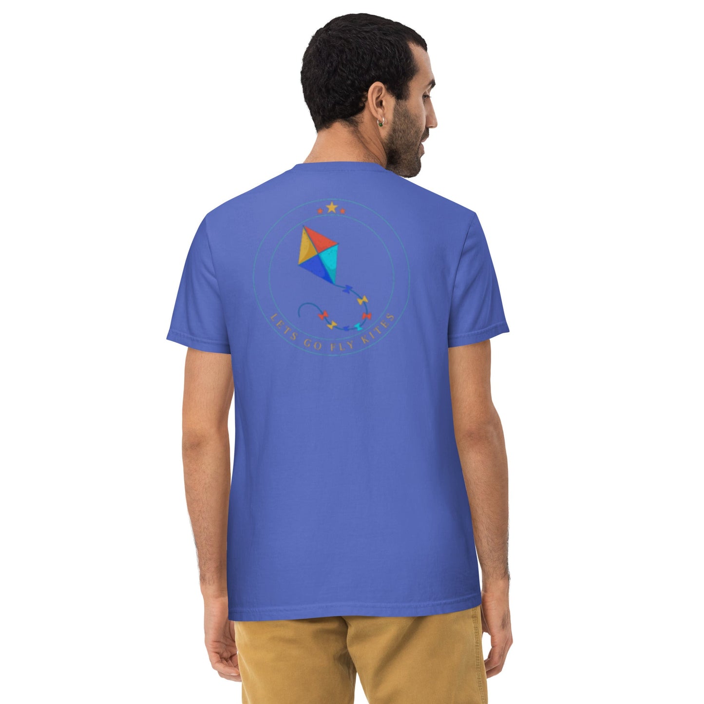 Pocket t-shirt - Lets Go Fly Kites