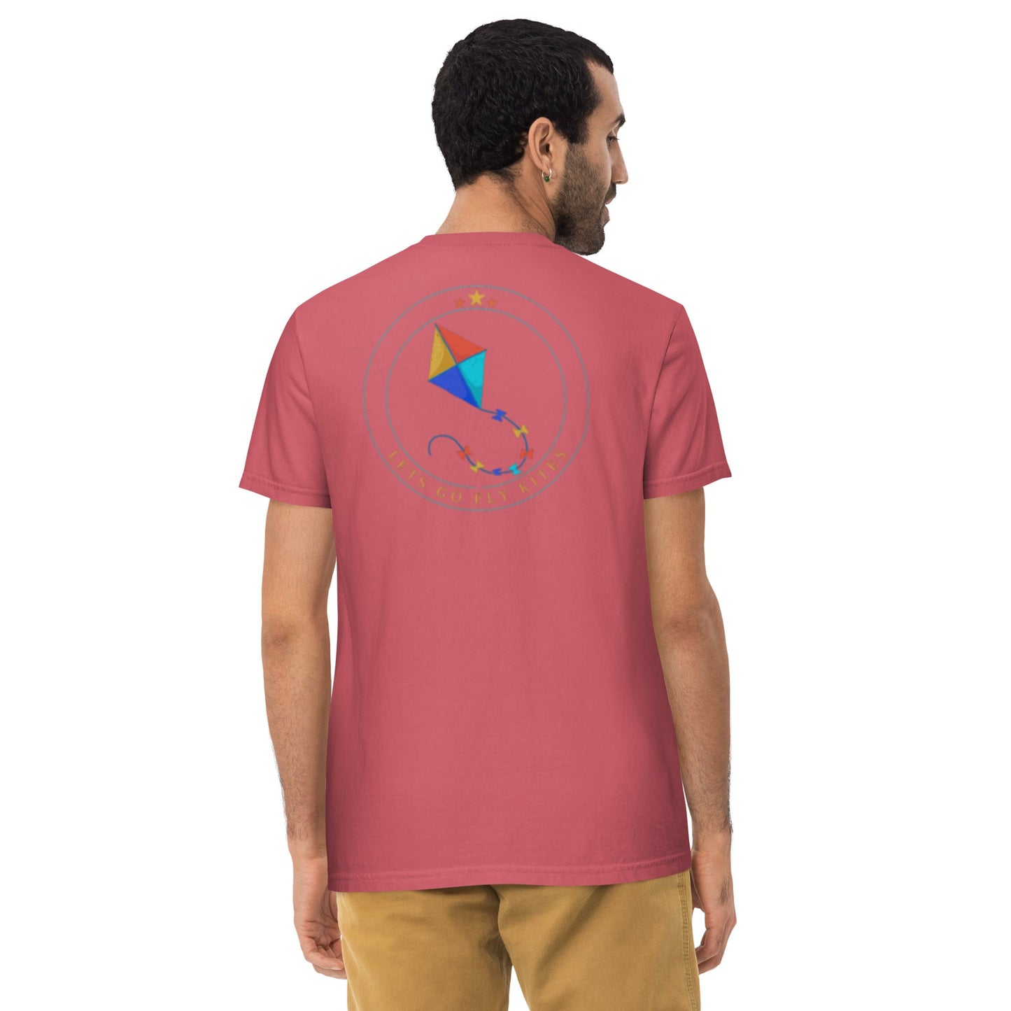 Pocket t-shirt - Lets Go Fly Kites