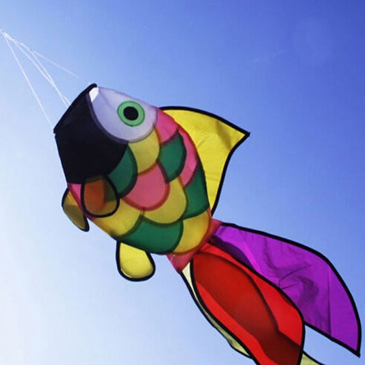 Rainbow Fish Windsock - Lets Go Fly Kites