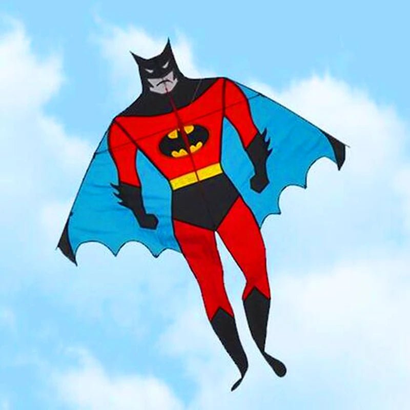 Superhero Kites - Bat Kite, Super Kite, Spider Kite, Sailor Kite, Robot and Mystery Kite - Lets Go Fly Kites