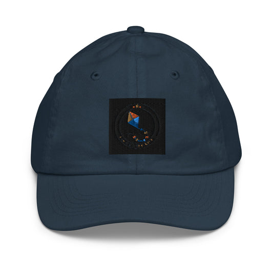 Youth baseball cap - Lets Go Fly Kites